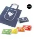 Bolsas plegables de non-woven (80 g/m²)