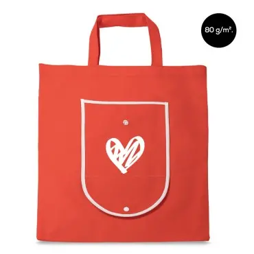 Bolsas plegables de non-woven (80 g/m²)