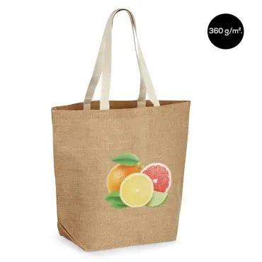 Bolsas para compra hecha en yute 360 g/m²