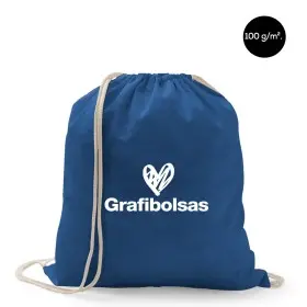 Mochilas de cuerdas en algodón de colores 100 g/m²