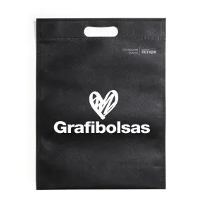 Bolsas de asa troquelada en tela reciclada