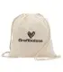 Mochilas de cuerdas en algodón 105 g/m²