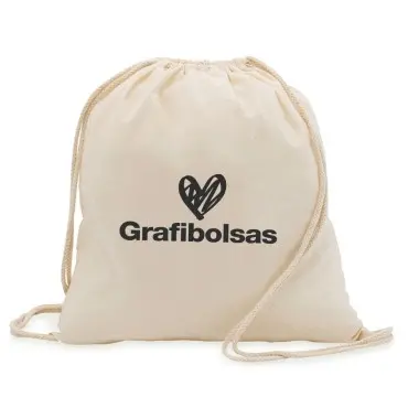 Mochilas de cuerdas en algodón 105 g/m²